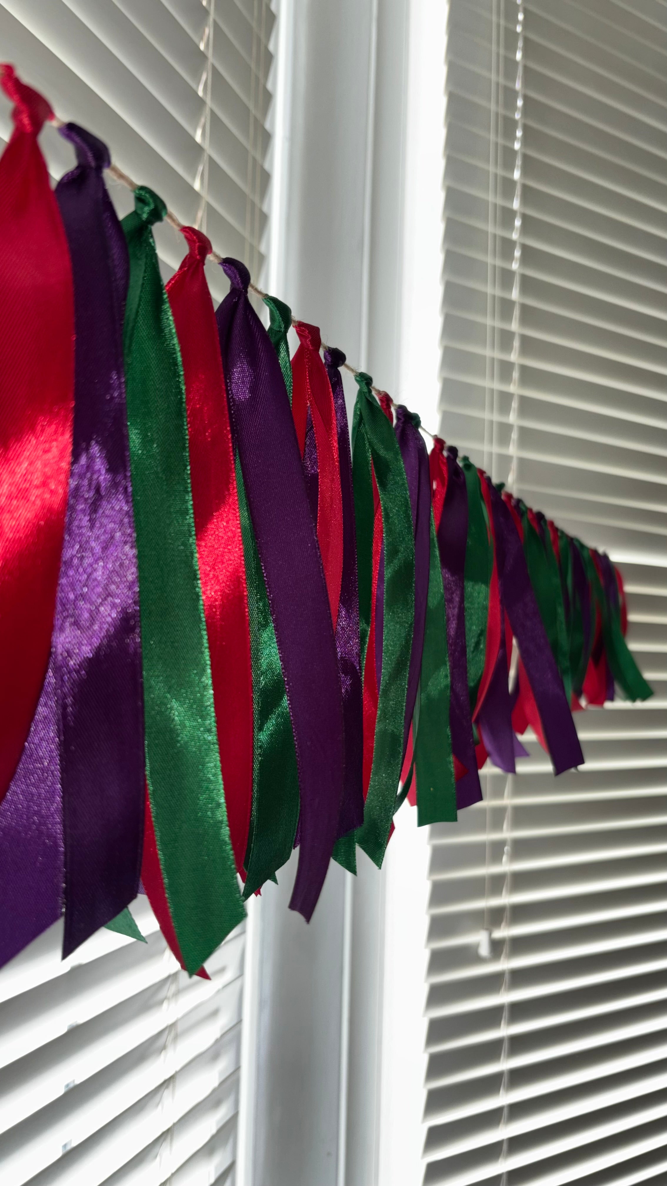 Ribbon Festival Boho Wedding Summer Vintage Garland Bunting