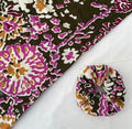 Multicoloured Abstract Pattern Hair Scrunchie