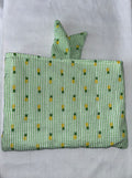 Green and White Pineapple Print Book Cover / Case / Sleeve